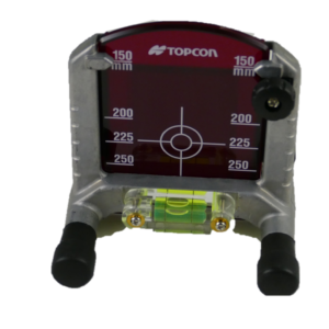 TOPCON Tähyslevy telineellä, punaiselle putkilaserille