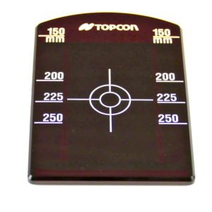 TOPCON Tähyslevy, punaiselle putkilaserille